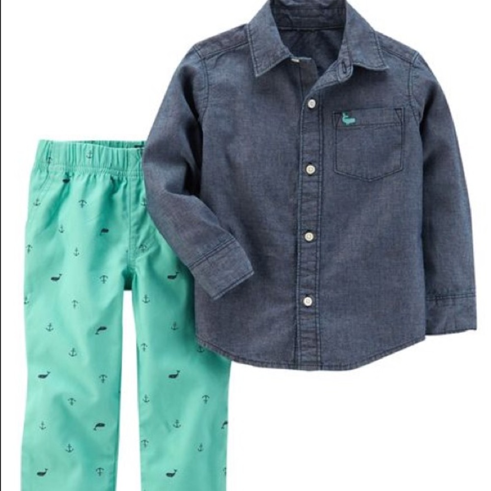 2-piece top and pants set